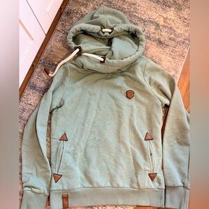 NAKETANO Hoodie green really nice size L